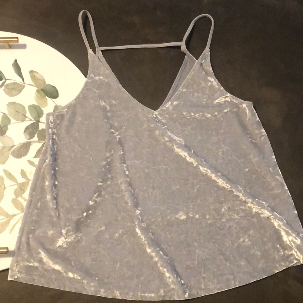 Light blue American eagle tank
